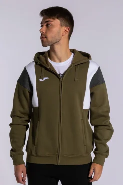 Chaqueta Con Capucha Joma Confort III Caqui