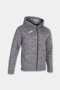 Chaqueta Con Capucha Joma Menfis Gris Melange