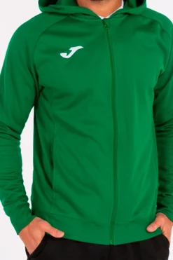 Chaqueta Con Capucha Joma Menfis Verde