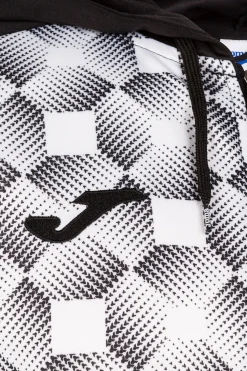 Chaqueta Con Capucha Joma Supernova III Negro Blanco