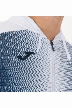 Chaqueta Con Capucha Joma Supernova Blanco Marino
