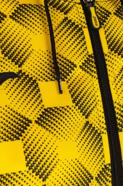 Chaqueta Con Capucha Joma Supernova III Negro Amarillo
