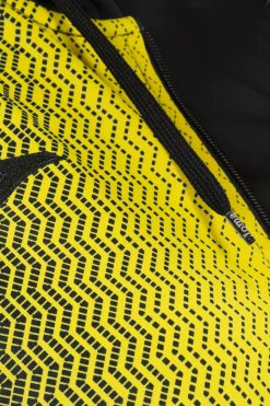 Chaqueta Con Capucha Joma Supernova Negro Amarillo
