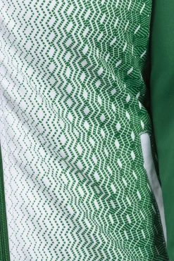 Chaqueta Con Capucha Joma Supernova Verde Blanco