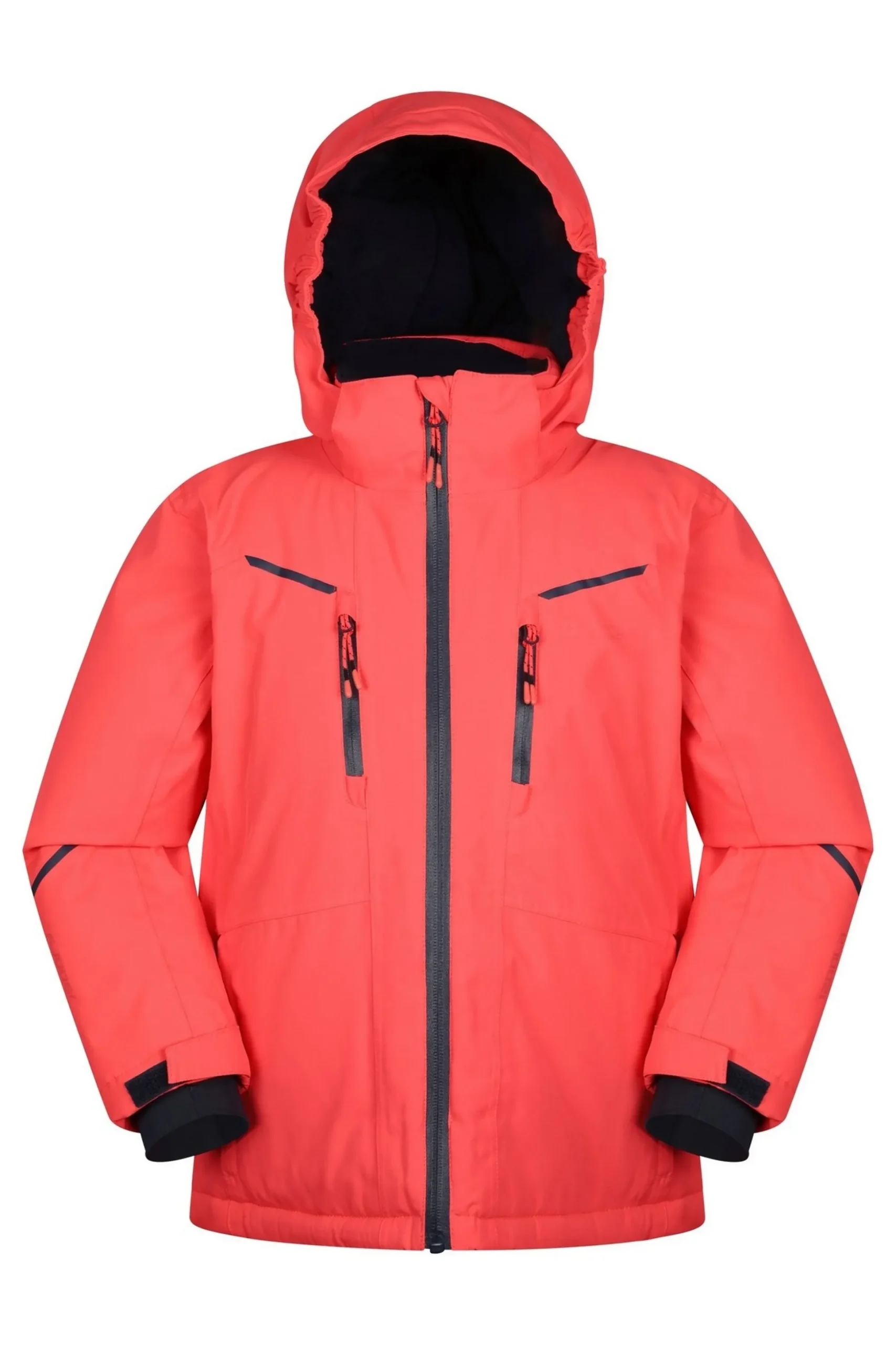 Chaqueta De Esquí De Impermeable / Mountain Warehouse Slalom Extreme (rojo Coral
