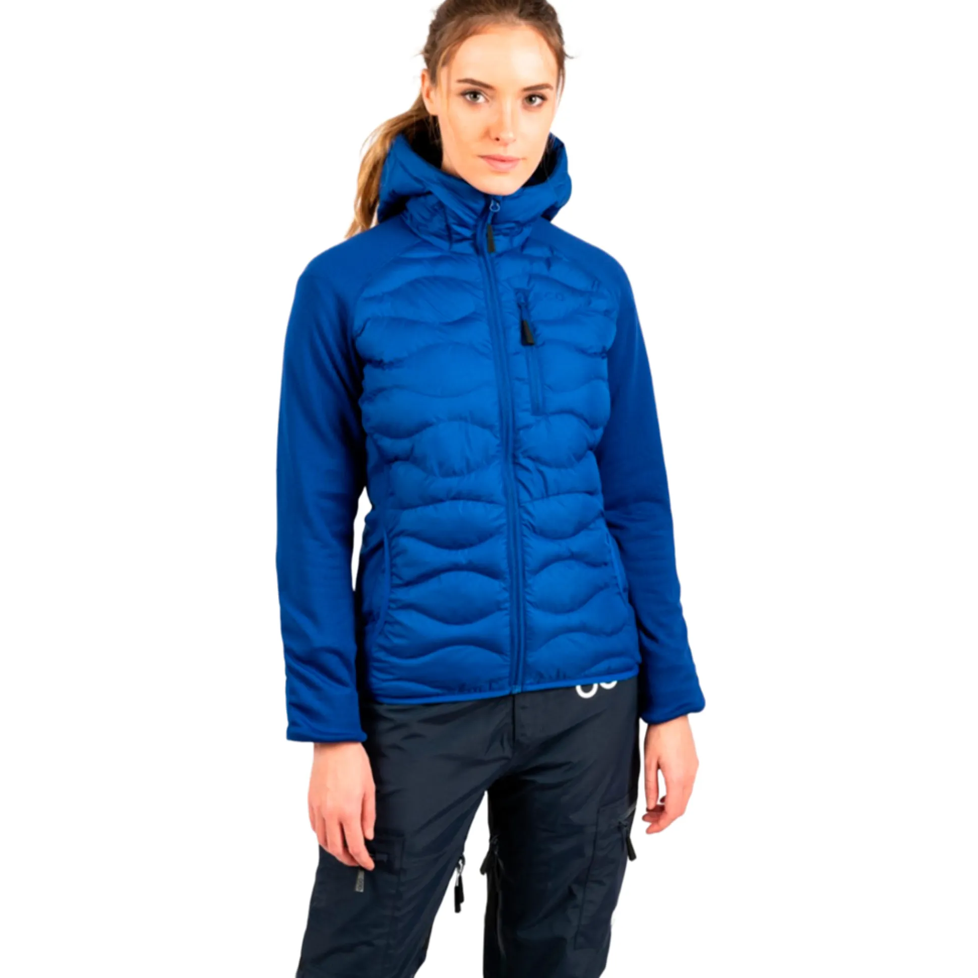 Chaqueta De Esquí Hibrida Aislante Con Capucha Ecoon Ecoactive