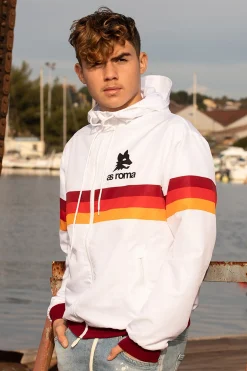 Chaqueta De Fútbol Retro Copa As Roma 1980's