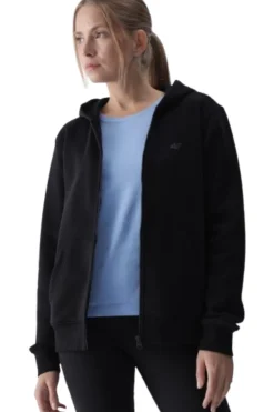 Chaqueta Mujer Cremallera Capucha 4f Tswsf1467.