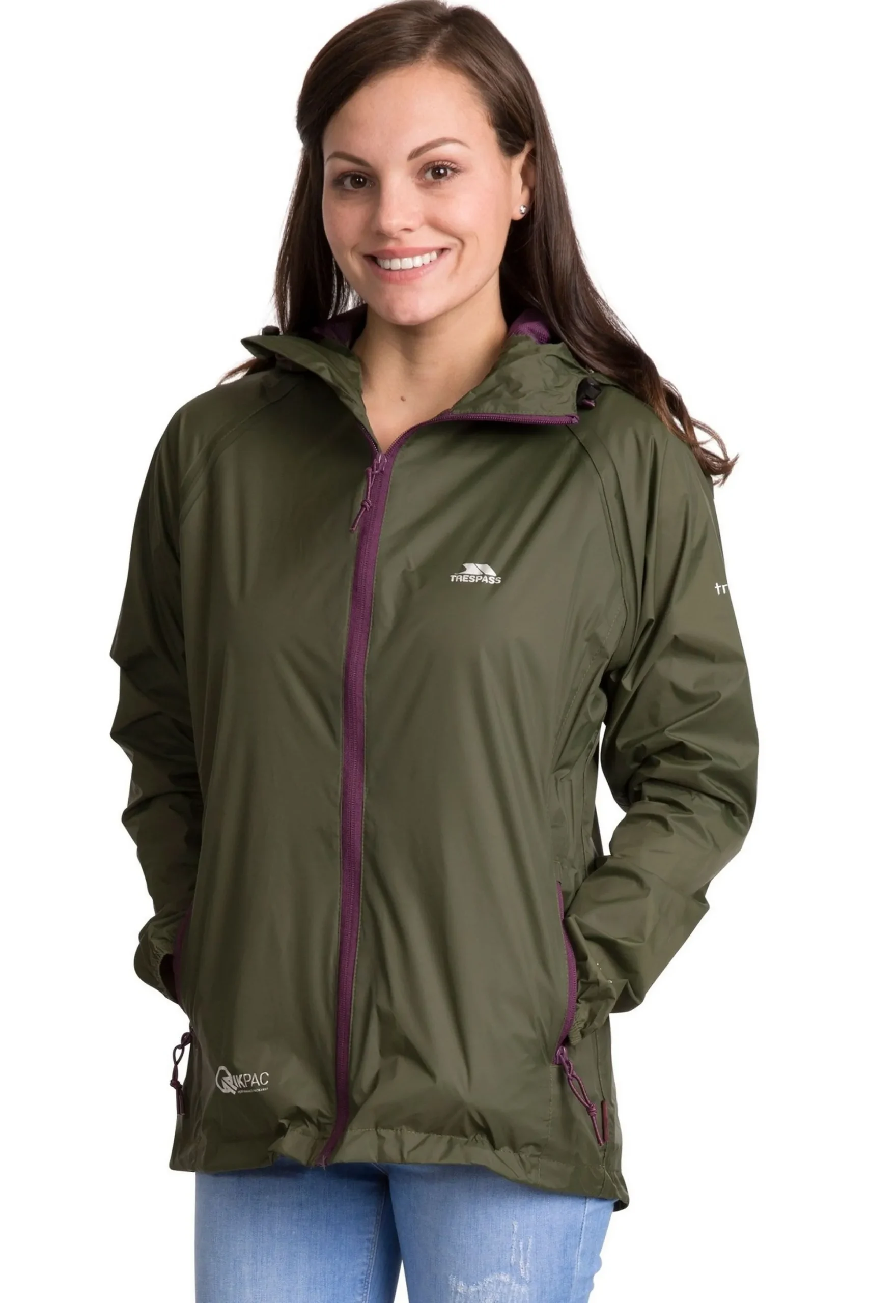 Chaqueta Plegable Impermeable Trespass Qikpac