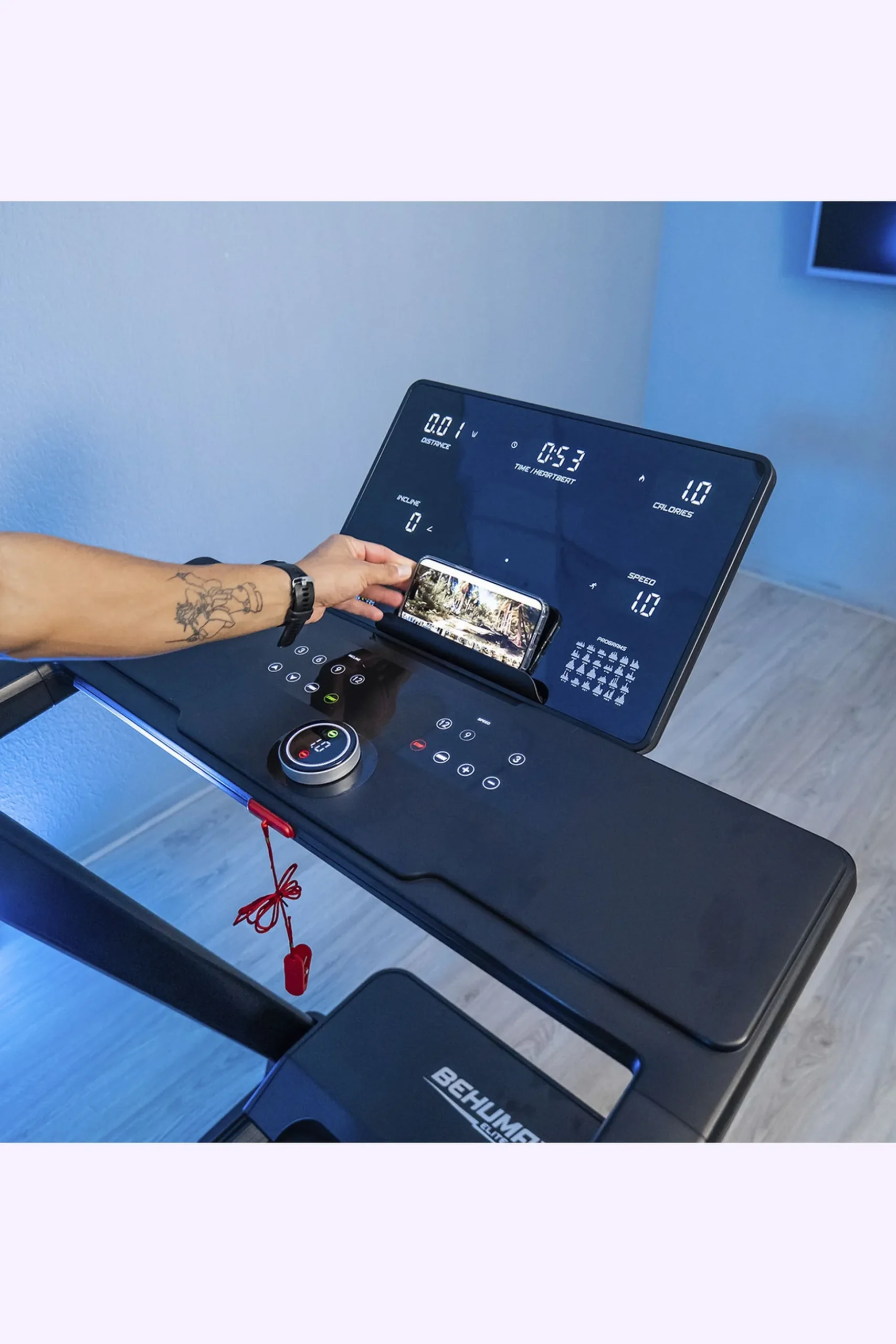 Cinta De Correr Behumax Treadmill Iron 4800