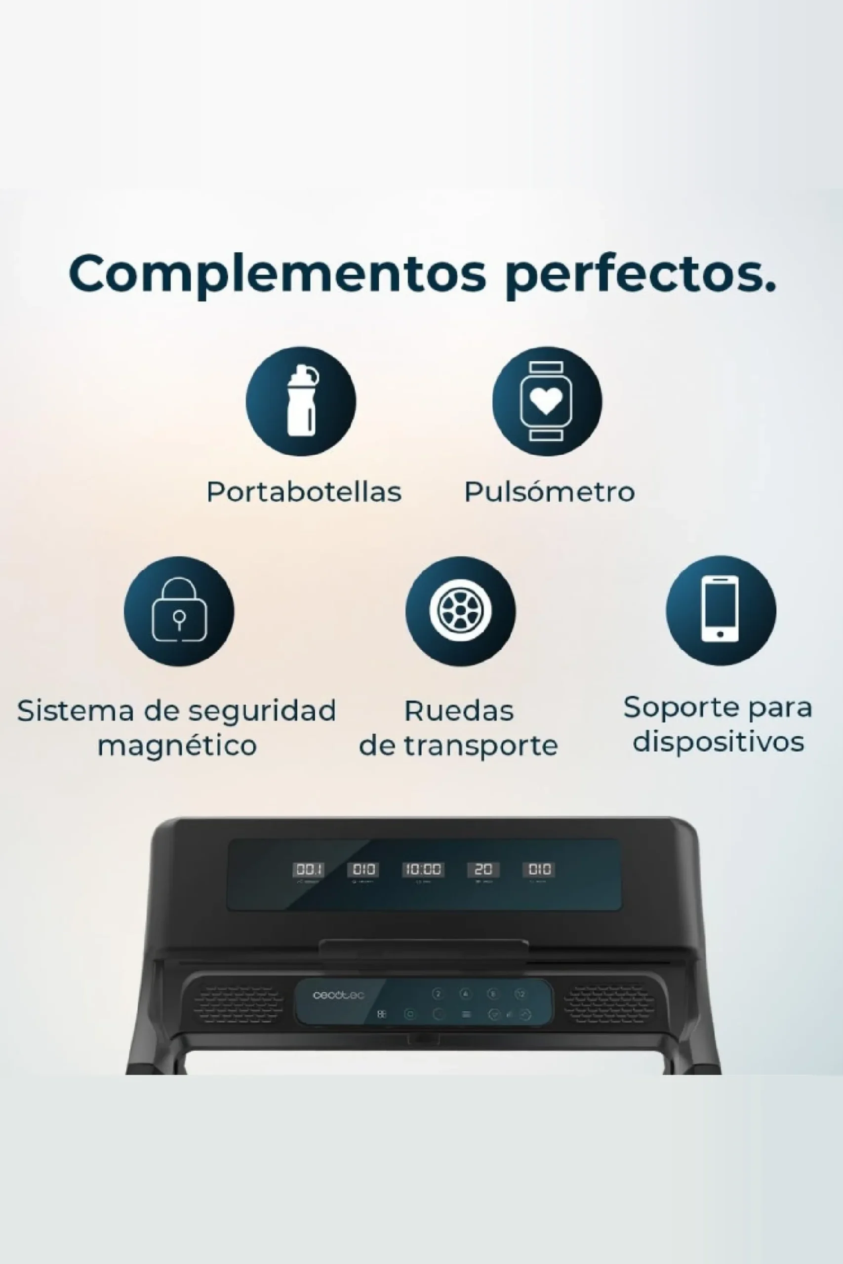 Cinta De Correr Plegable Cecotec Drumfit Wayhome 1200 Runner Sprint