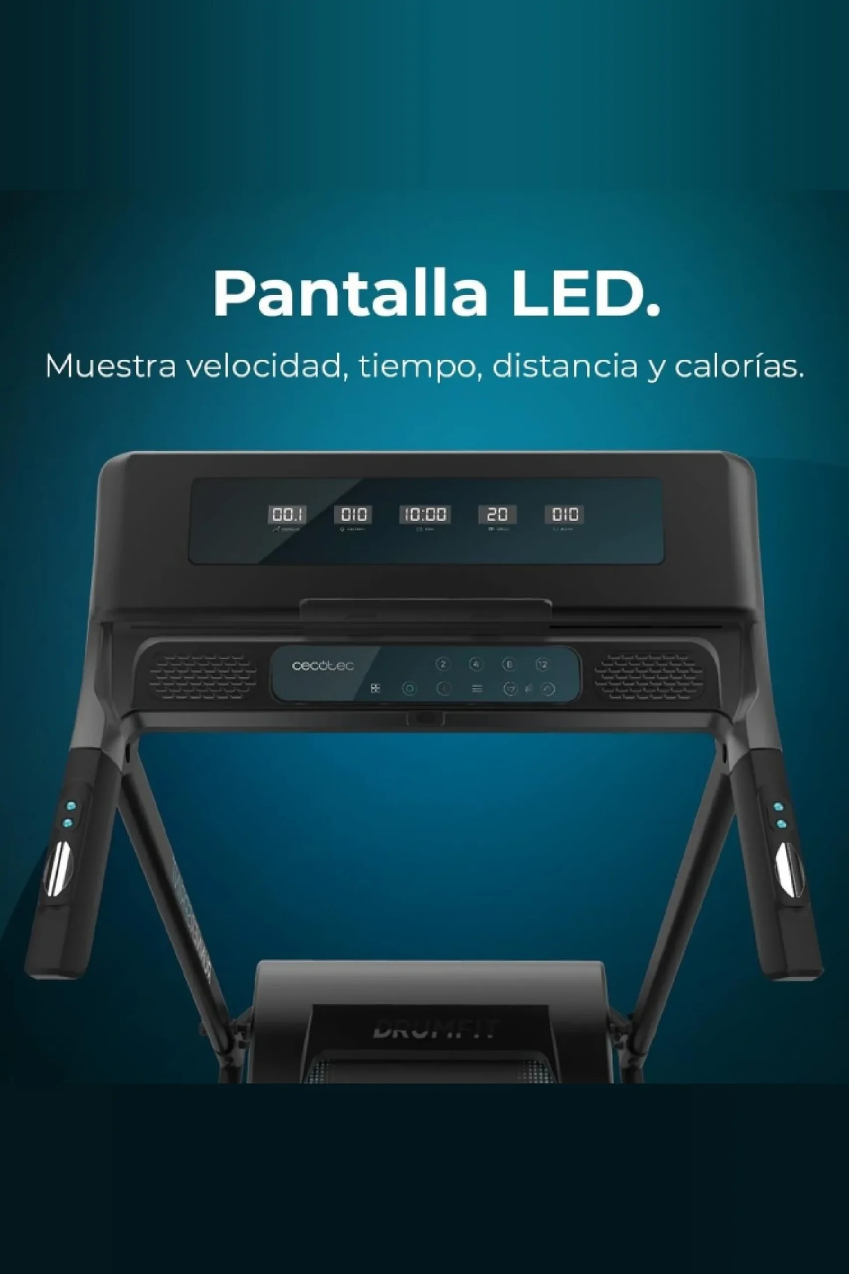 Cinta De Correr Plegable Cecotec Drumfit Wayhome 1000 Runner Sprint