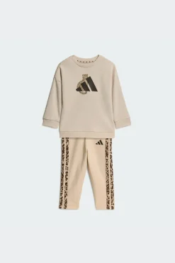 Conjunto Con Mallas Y Estampado Animal adidas