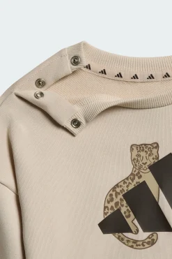 Conjunto Con Mallas Y Estampado Animal adidas
