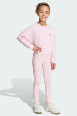 Conjunto Con Mallas Y Estampado Animal adidas