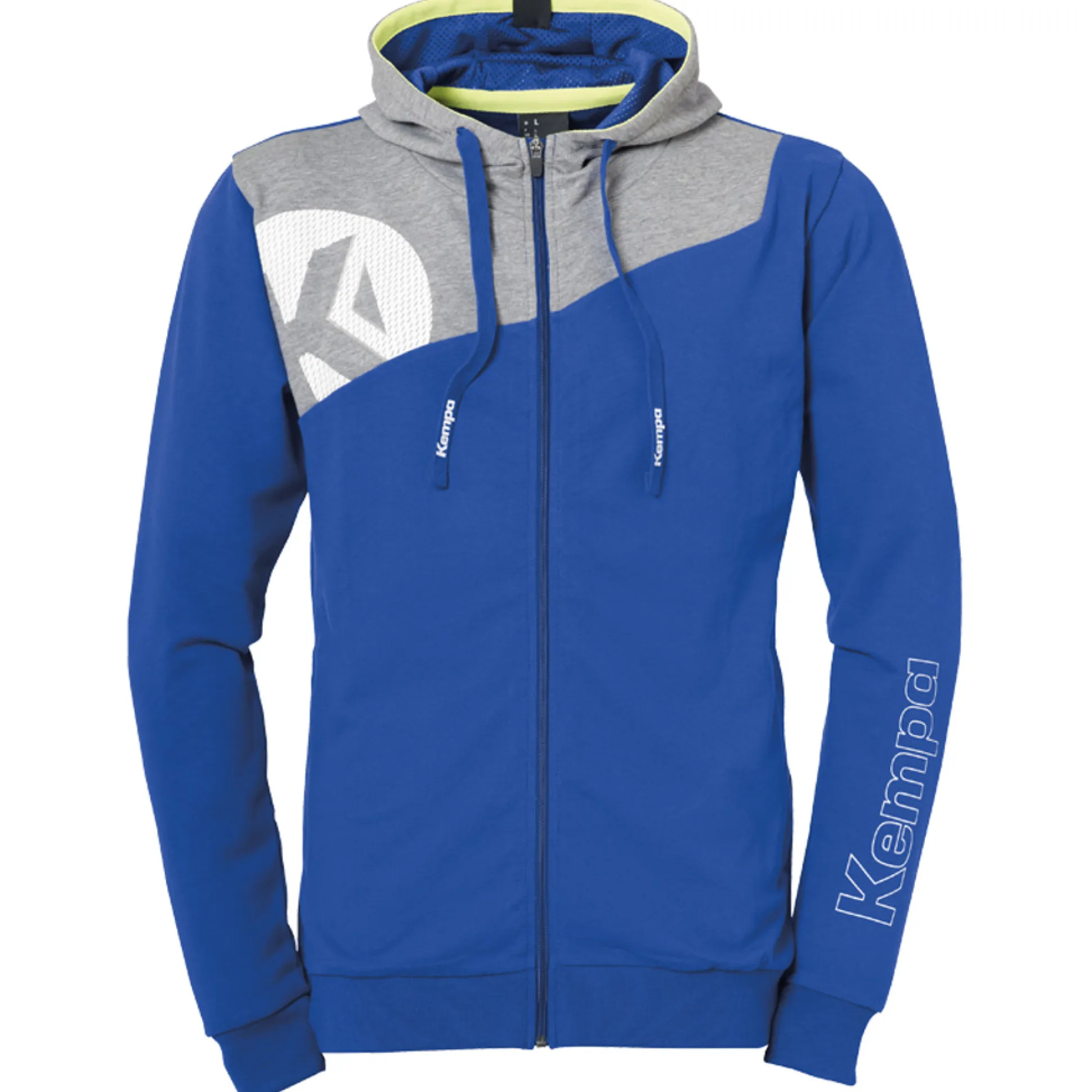 Core 2.0 Hood Jacket Azul Royal/gris Oscuro Me Kempa