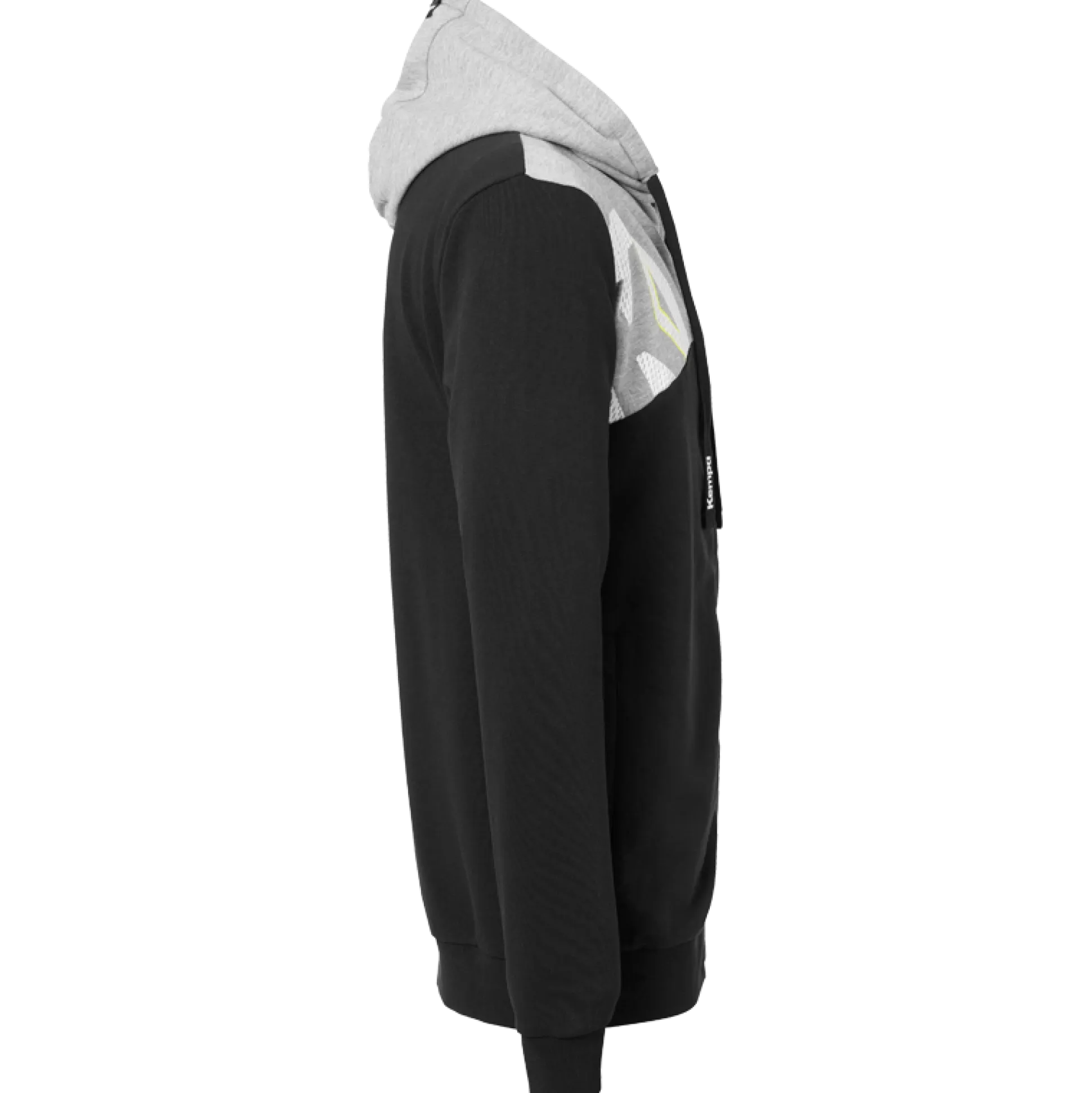 Core 2.0 Hood Jacket Negro/gris Oscuro Mezcla Kempa
