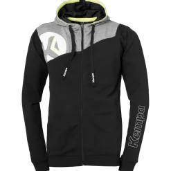 Core 2.0 Hood Jacket Negro/gris Oscuro Mezcla Kempa
