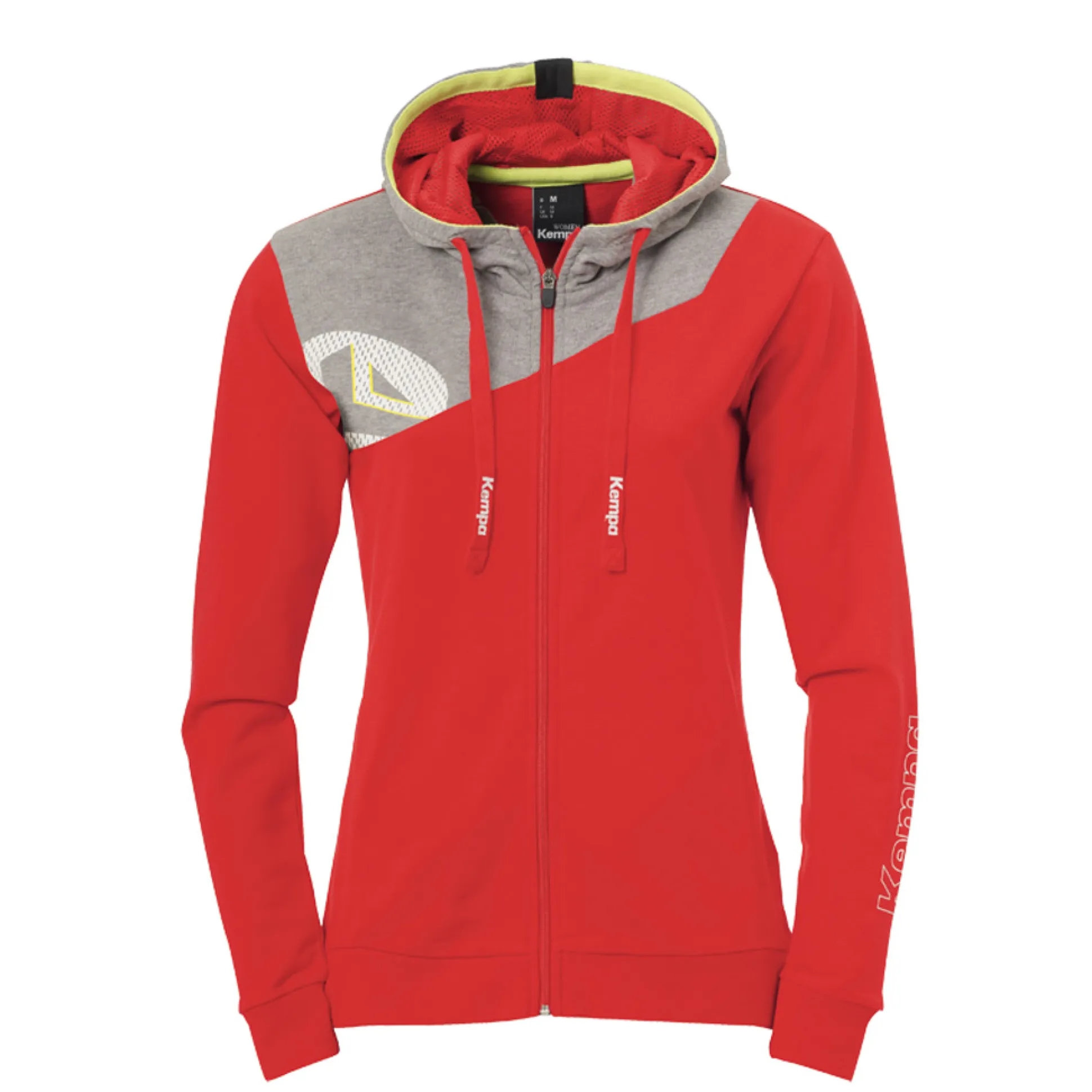 Core 2.0 Hood Jacket Women Rojo/gris Oscuro Mezcla Kempa