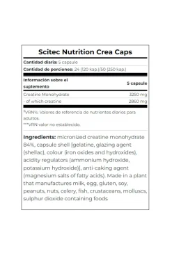 Crea Caps 250 Caps