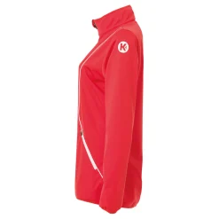 Curve Chaqueta Classic De Mujer Rojo/blanco Kempa