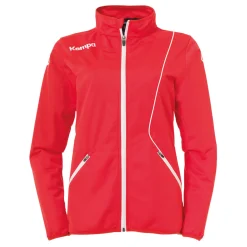 Curve Chaqueta Classic De Mujer Rojo/blanco Kempa
