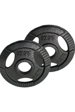 2 Discos Ozio Fitness 2,5 Kg 50 MM