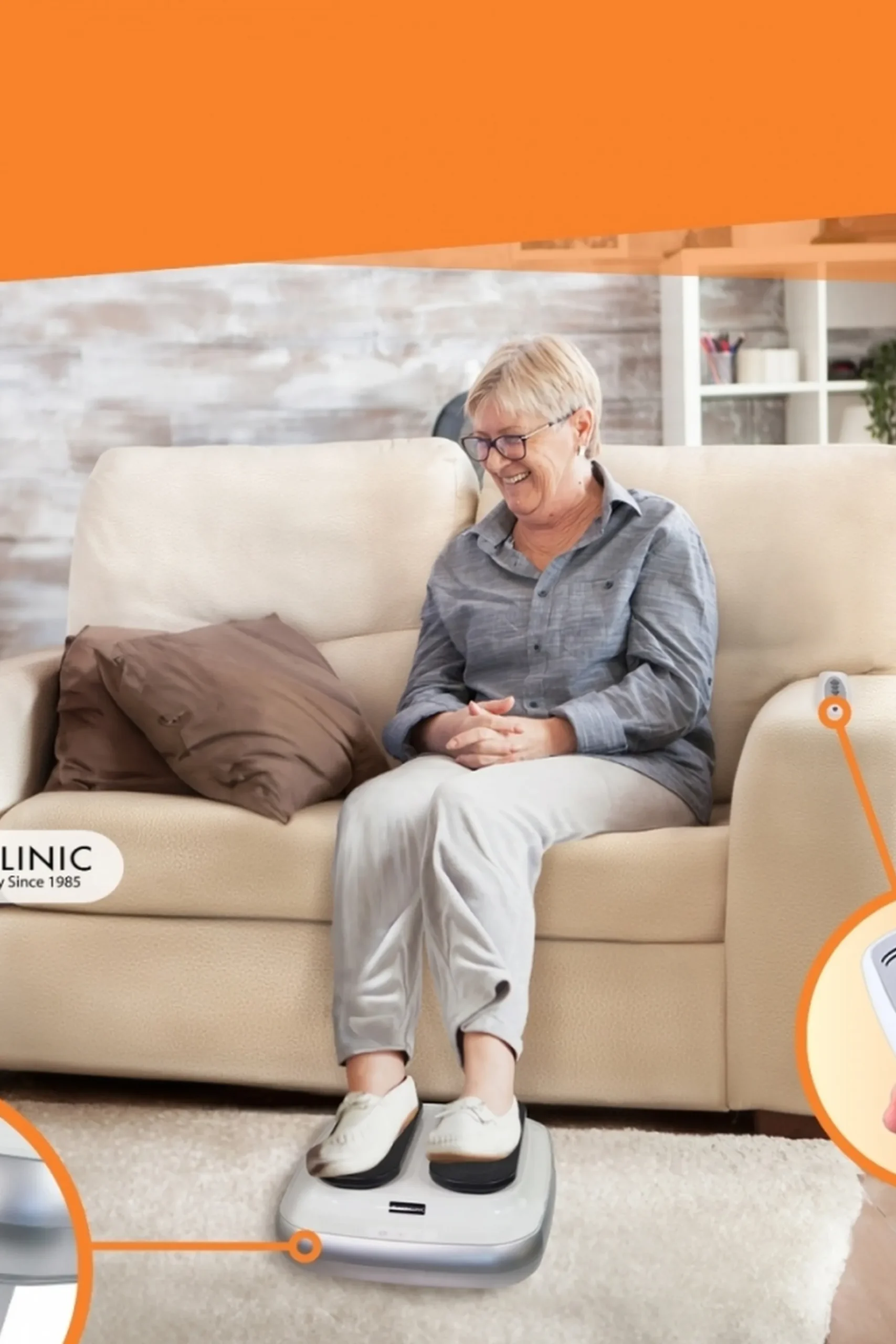 Ejercitador Pasivo De Piernas Mobiclinic Legfit
