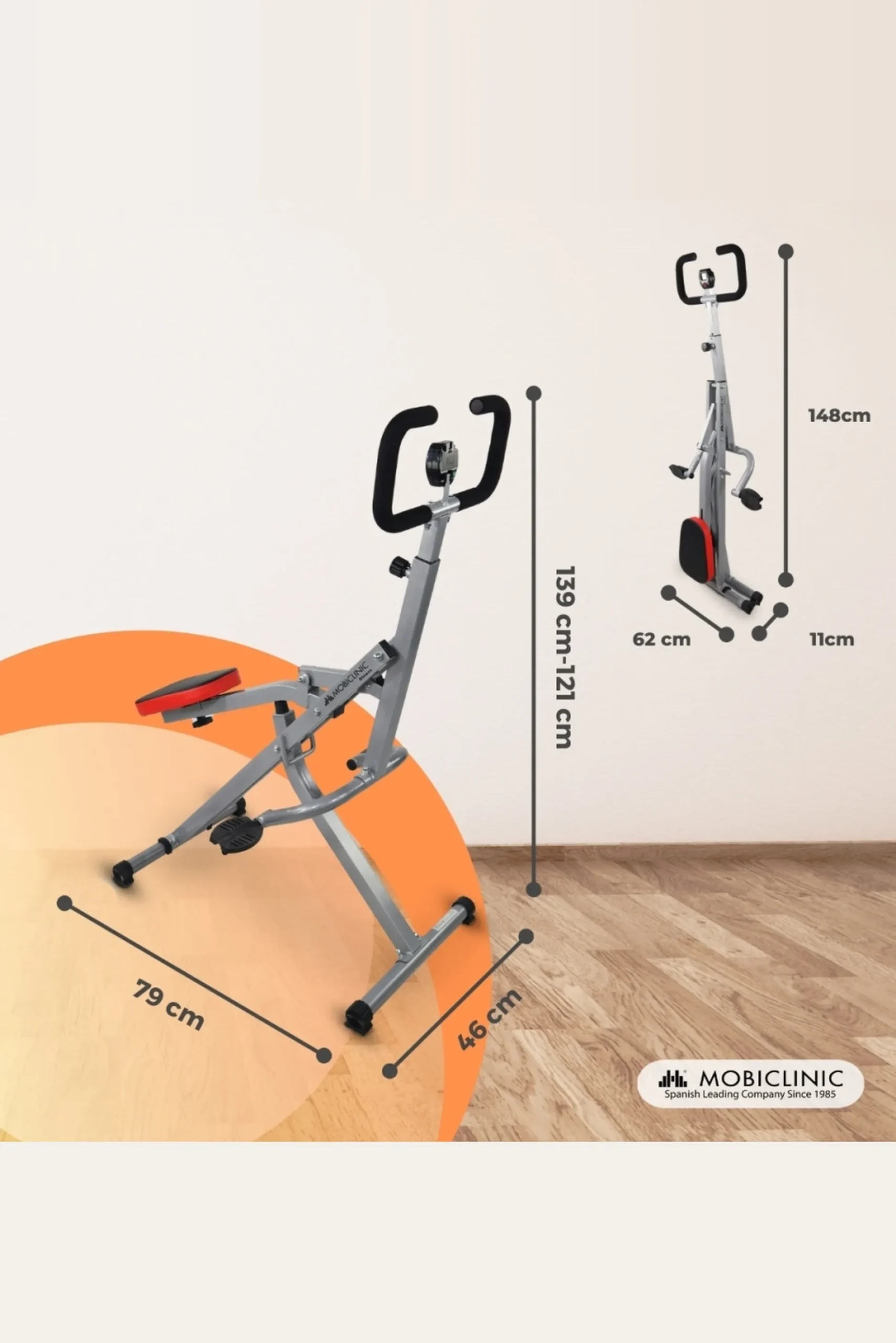 Equipo De Musculación Sentadillas Glúteos Mobiclinic Vitalfit Fitness