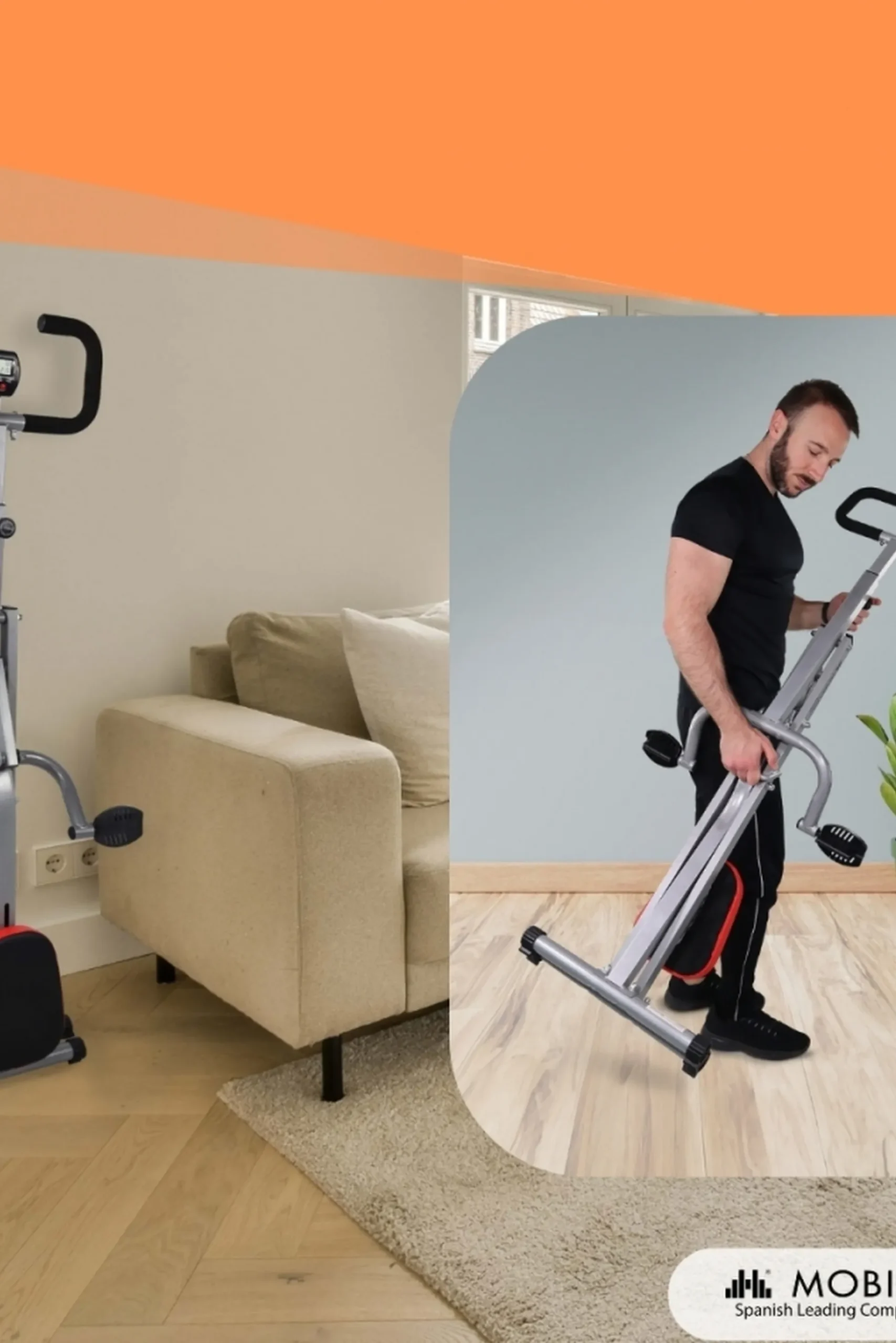 Equipo De Musculación Sentadillas Glúteos Mobiclinic Vitalfit Fitness