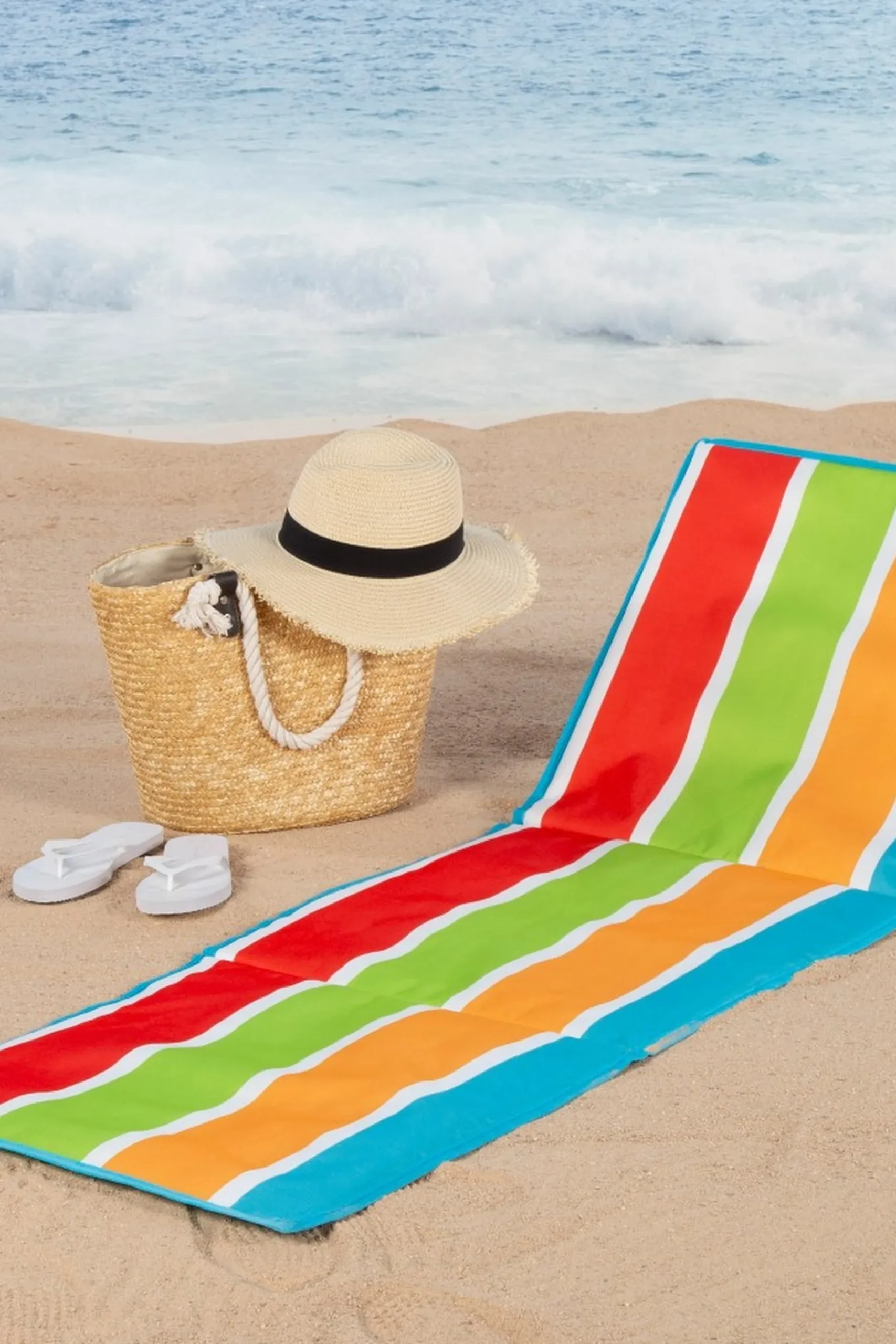Esterilla Playa Con Respaldo Reclinable Aktive