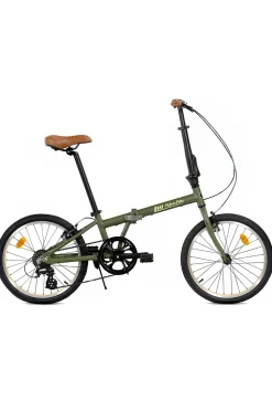 Fabricbike Folding - Bicicleta Plegable 7v Aluminio 20" Green
