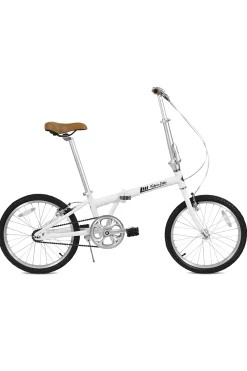 Fabricbike Folding - Bicicleta Plegable Aluminio 20" Blanco