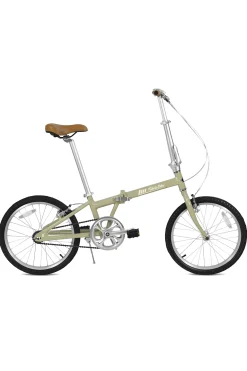 Fabricbike Folding - Bicicleta Plegable Aluminio 20" Beige