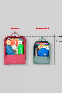 Fjällräven Kånken F23510, Mochilla Unisex, Gris (super Grey), 16 L (38 X 27 X 13 Cm)