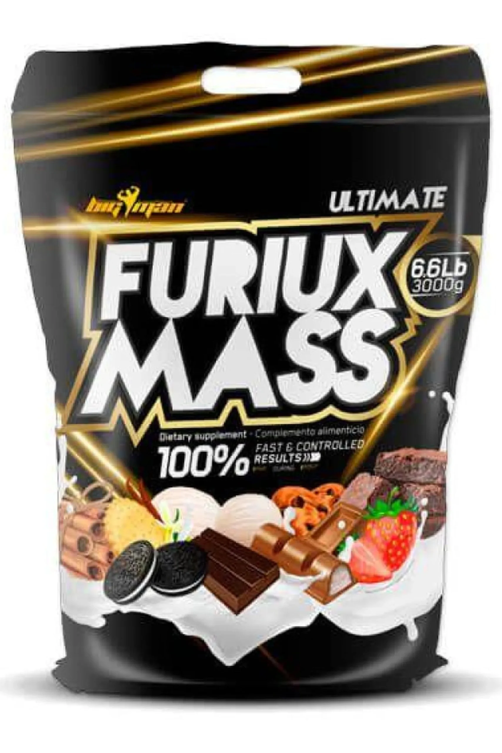 Furiux Mass 3 Kg Vainilla Canela