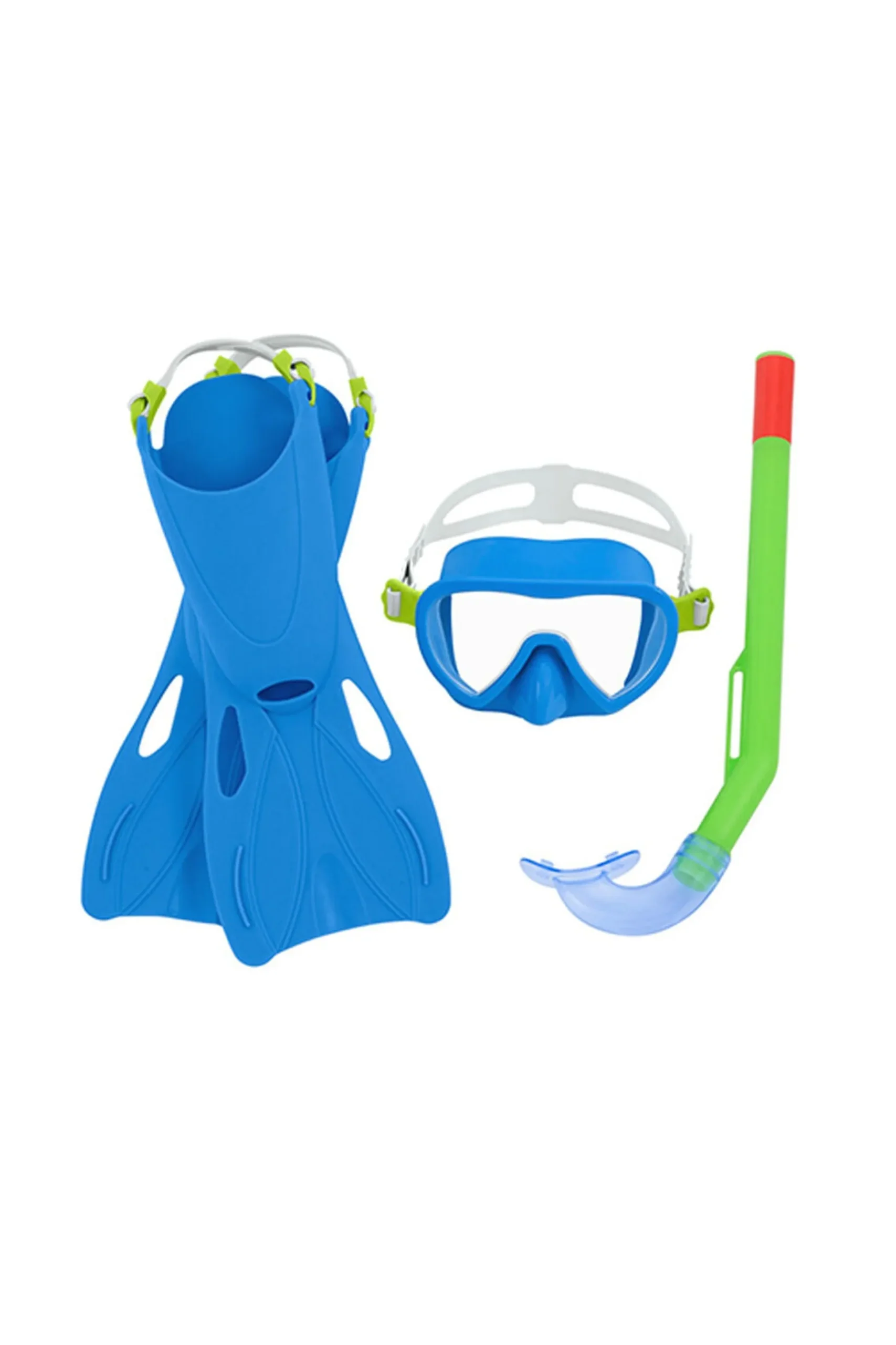 Gafas Buceo Con Tubo Y Aletas Bestway 24-27 (1 Unidad)