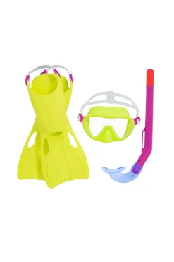 Gafas Buceo Con Tubo Y Aletas Bestway 24-27 (1 Unidad)