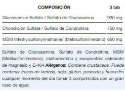 Glucosamina Condroitina Y Msm - 90 Tabletas Quamtrax