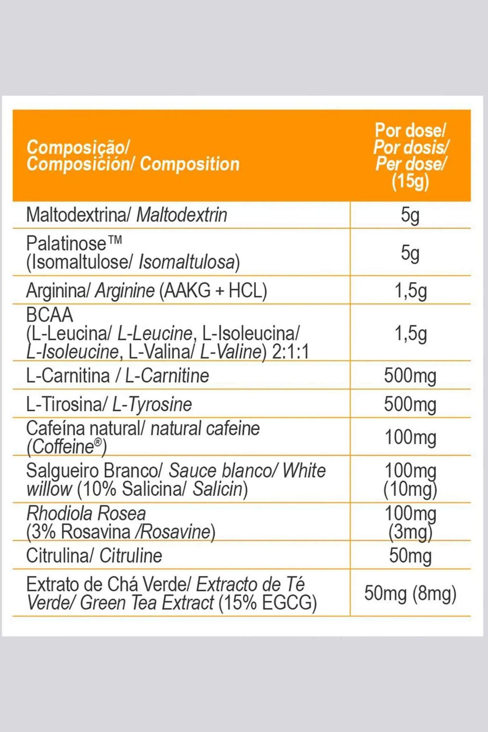 Goldnutrition Pre-workout