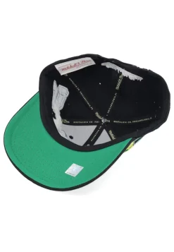 Gorra Mitchell & Ness Negra Celtics Hyper Type Pro Snapback