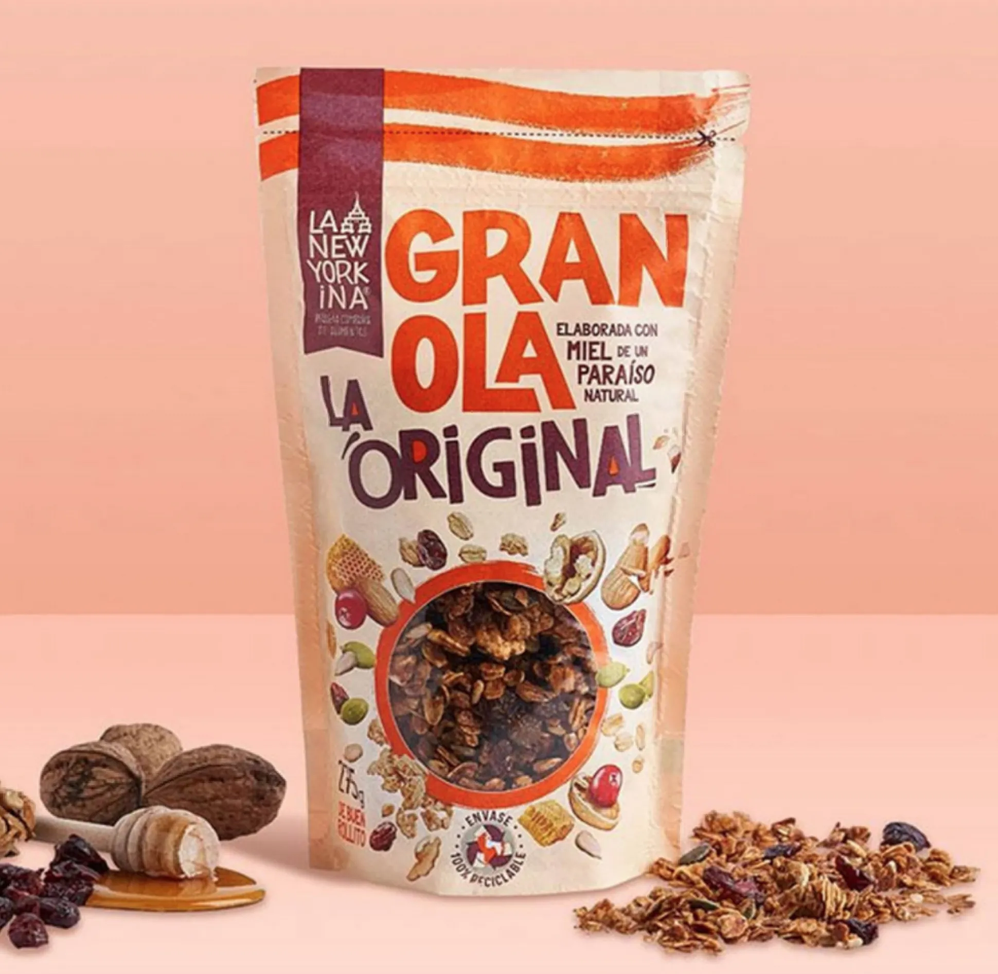 Granola Original La Newyorkina 275gr Miel