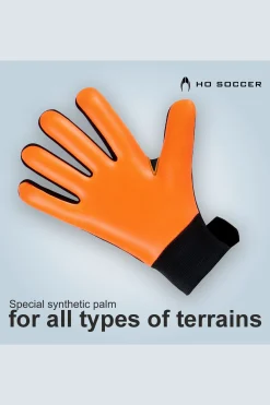 Guante De Portero Ho Soccer Infantil Game Naranja