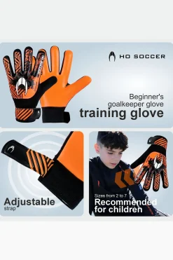 Guante De Portero Ho Soccer Infantil Game Naranja