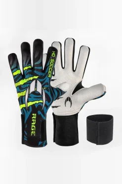Guante De Portero Ho Soccer Infantil Initial Rage Plus Hazard V2 Lime