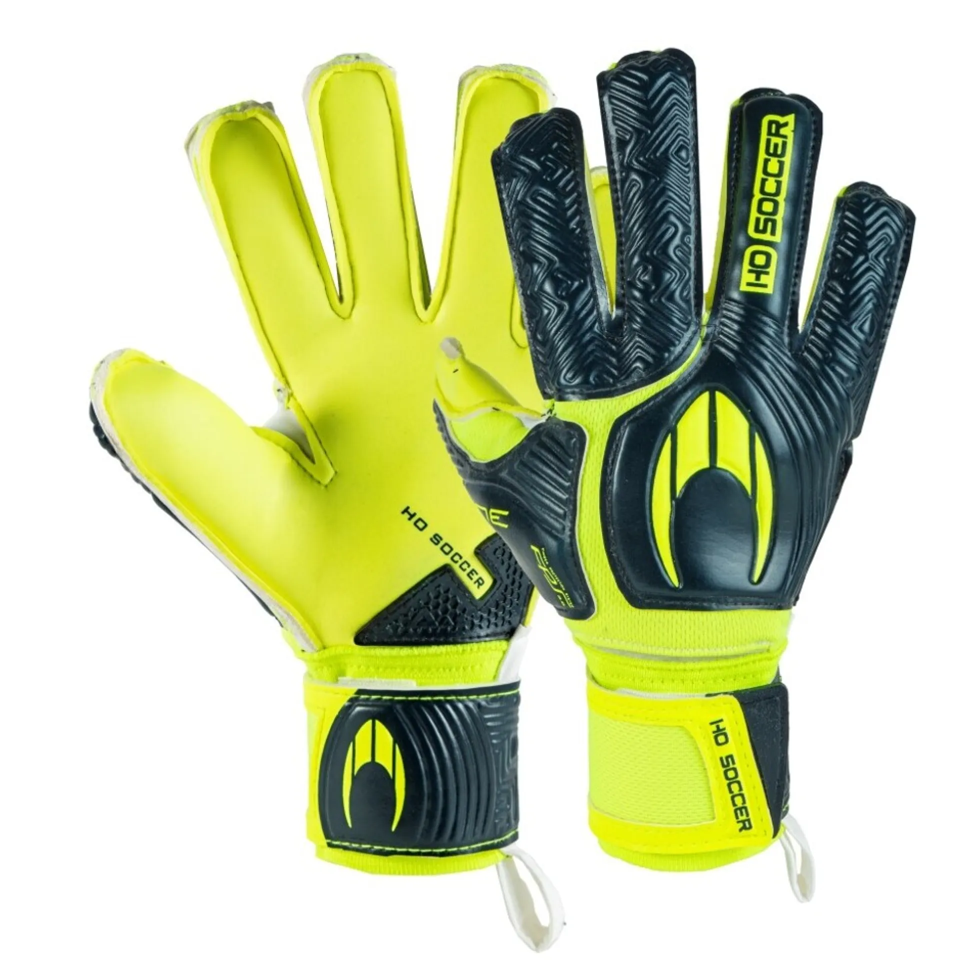 Guantes De Portero Ho Soccer One Flat Protek Maze Lime