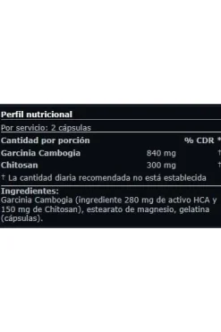 Hca-chitosan 100 Caps