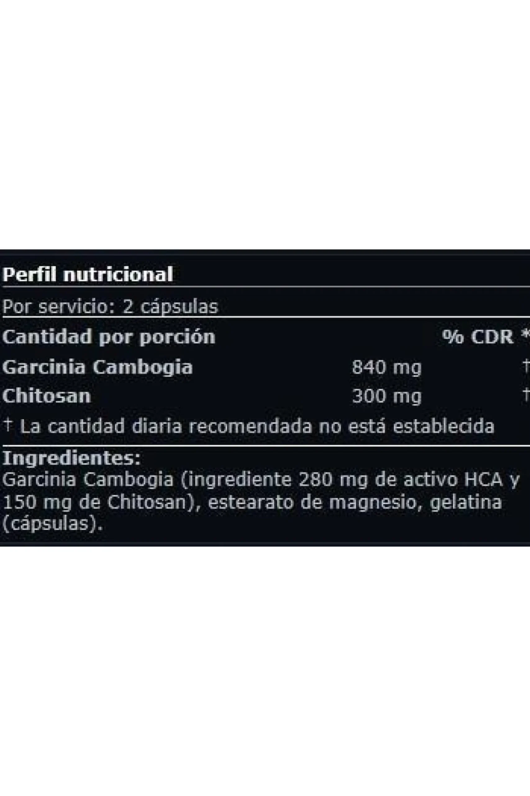 Hca-chitosan 100 Caps