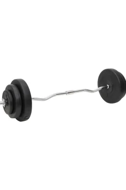 Juego De Barras Y Mancuernas Vidaxl Curl 60 Kg 2.5x120 CM