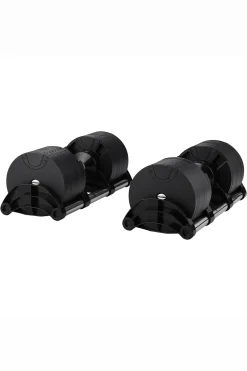 Juego De 2 Mancuernas Ajustables De 2kg A 32kg Fitness Tech